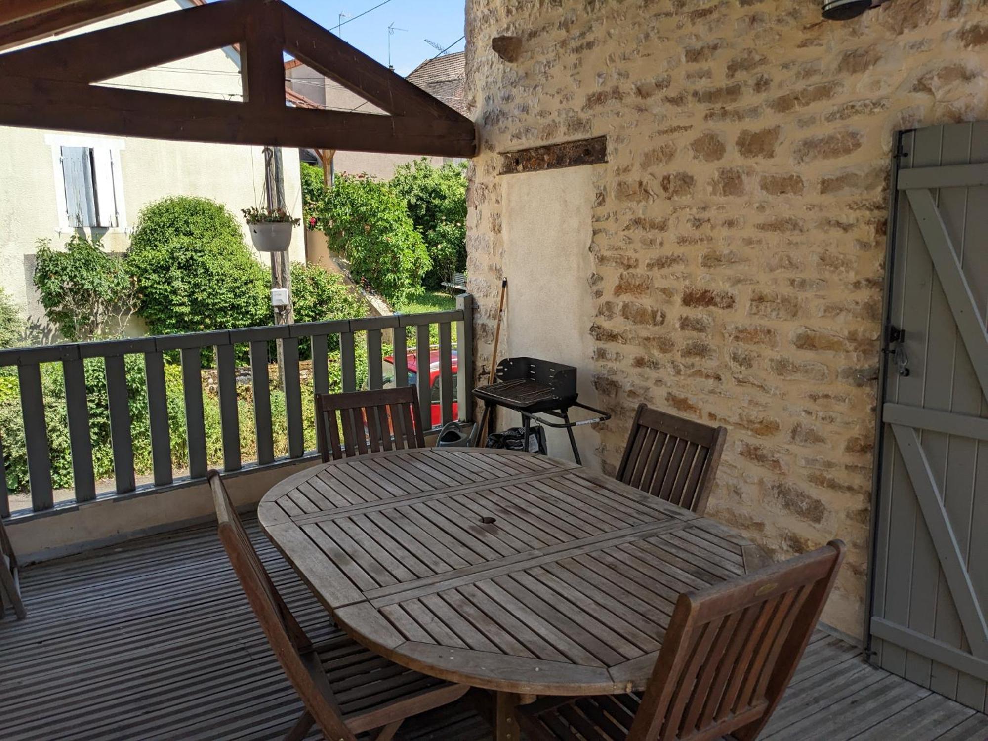 La Terrasse - Old Winemaker'S Cottage In St Gengoux Saint-Gengoux-le-National Eksteriør billede
